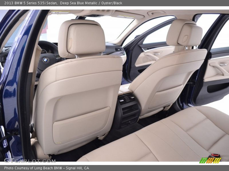 Deep Sea Blue Metallic / Oyster/Black 2013 BMW 5 Series 535i Sedan
