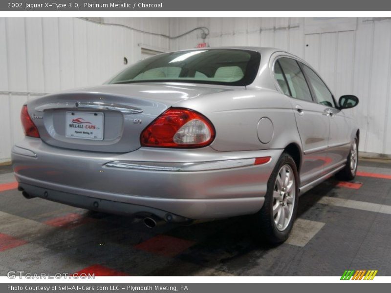 Platinum Metallic / Charcoal 2002 Jaguar X-Type 3.0