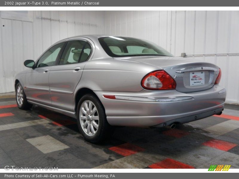 Platinum Metallic / Charcoal 2002 Jaguar X-Type 3.0