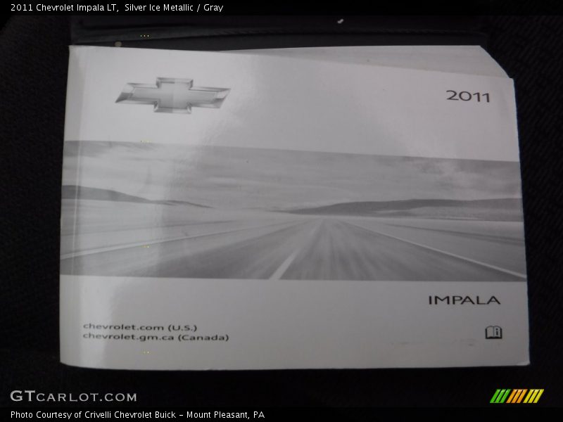 Silver Ice Metallic / Gray 2011 Chevrolet Impala LT