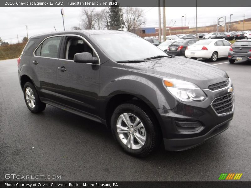 Tungsten Metallic / Jet Black 2016 Chevrolet Equinox LS AWD