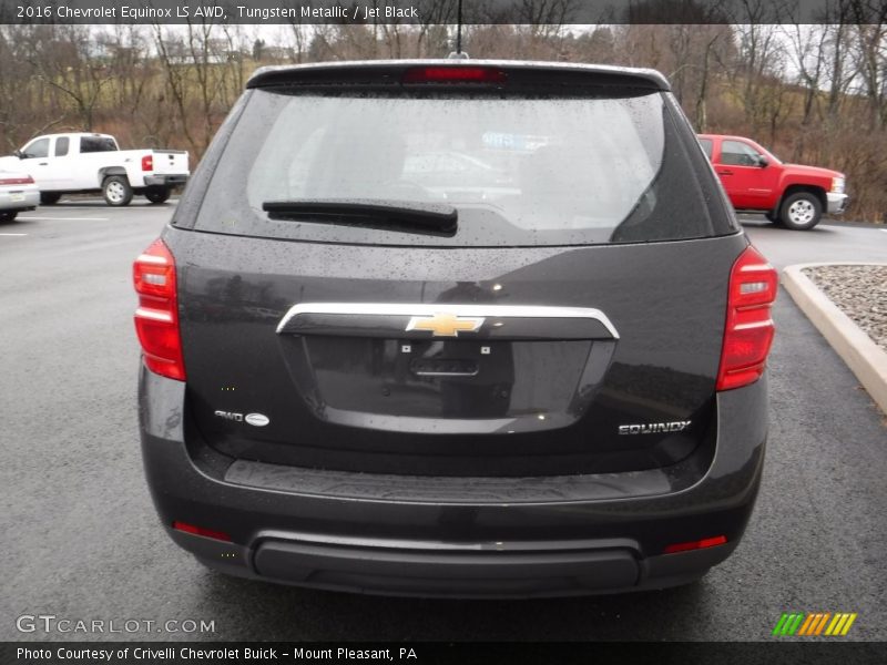 Tungsten Metallic / Jet Black 2016 Chevrolet Equinox LS AWD