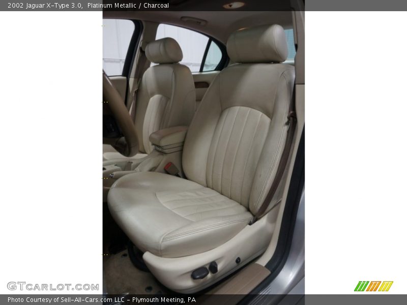 Platinum Metallic / Charcoal 2002 Jaguar X-Type 3.0