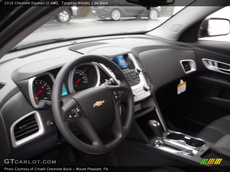 Tungsten Metallic / Jet Black 2016 Chevrolet Equinox LS AWD