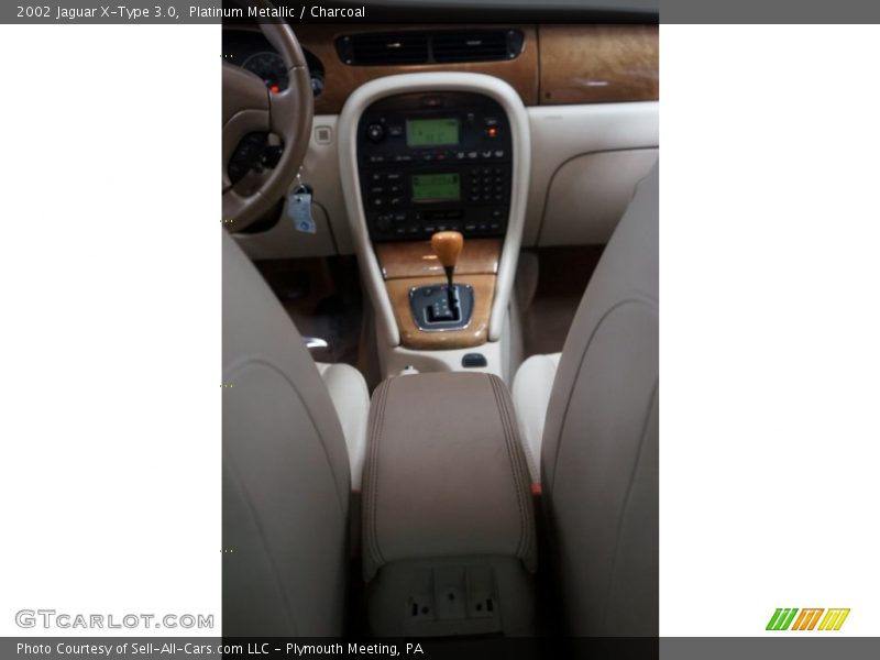 Platinum Metallic / Charcoal 2002 Jaguar X-Type 3.0