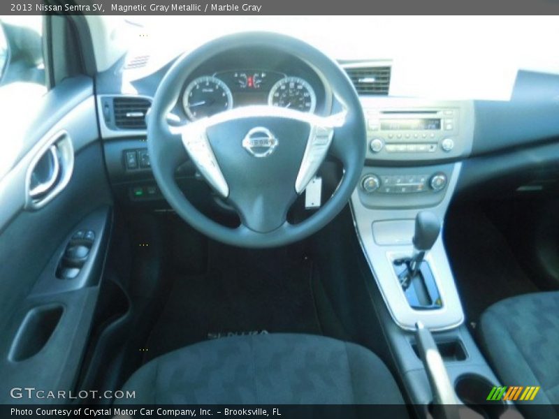 Magnetic Gray Metallic / Marble Gray 2013 Nissan Sentra SV
