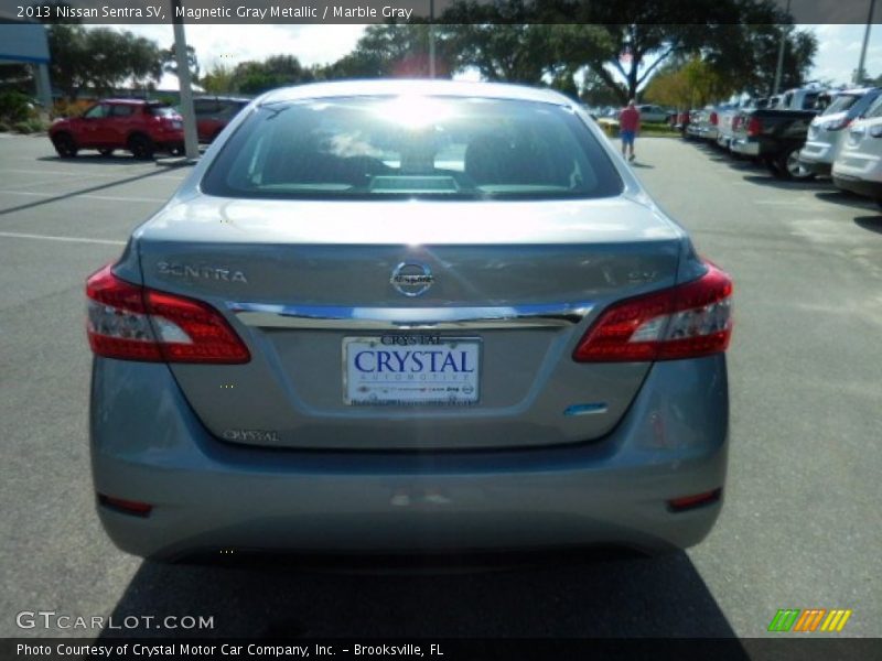 Magnetic Gray Metallic / Marble Gray 2013 Nissan Sentra SV