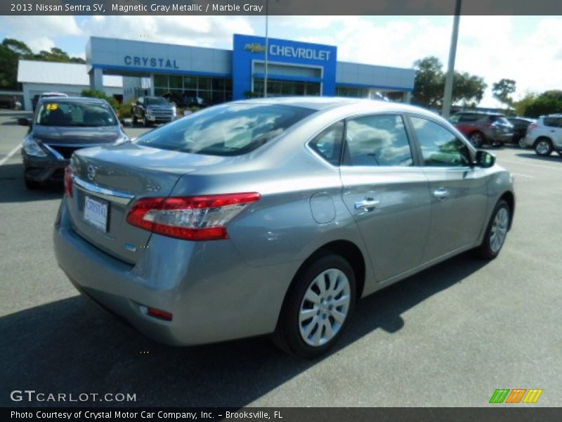 Magnetic Gray Metallic / Marble Gray 2013 Nissan Sentra SV
