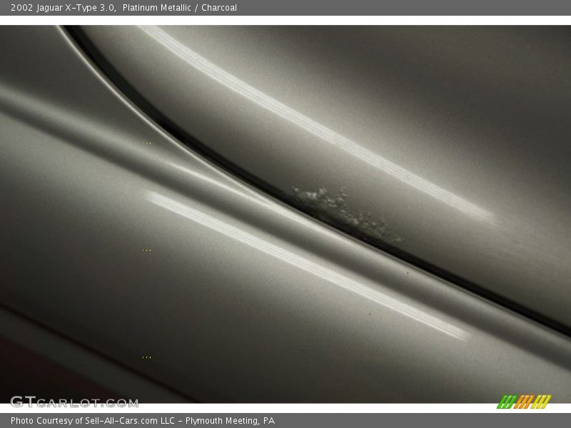Platinum Metallic / Charcoal 2002 Jaguar X-Type 3.0