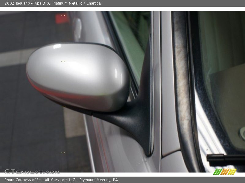 Platinum Metallic / Charcoal 2002 Jaguar X-Type 3.0