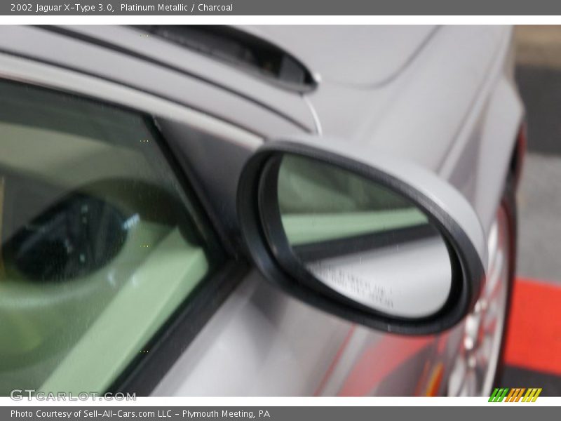 Platinum Metallic / Charcoal 2002 Jaguar X-Type 3.0