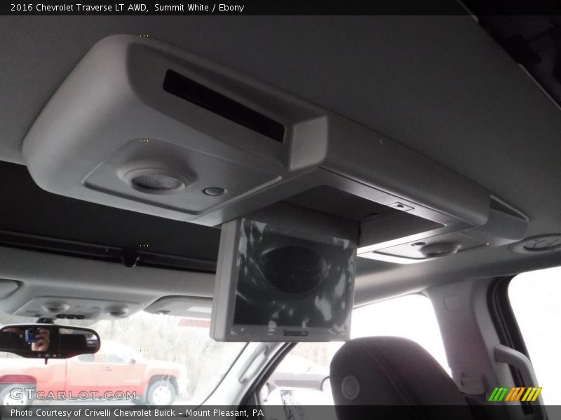 Summit White / Ebony 2016 Chevrolet Traverse LT AWD