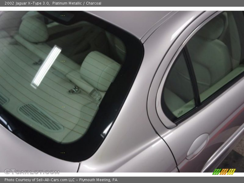 Platinum Metallic / Charcoal 2002 Jaguar X-Type 3.0