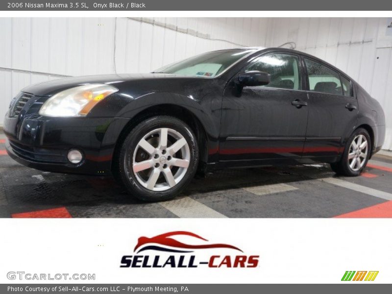 Onyx Black / Black 2006 Nissan Maxima 3.5 SL