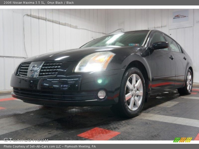 Onyx Black / Black 2006 Nissan Maxima 3.5 SL