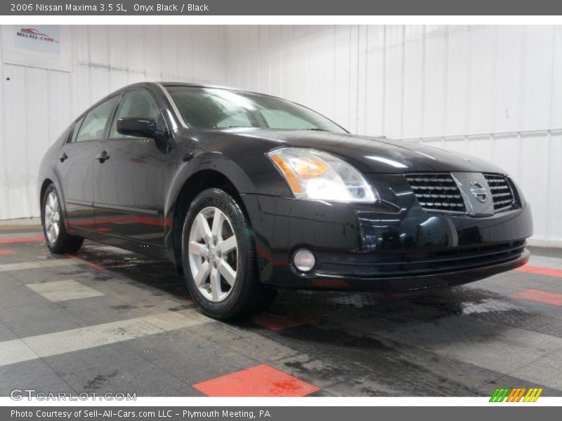 Onyx Black / Black 2006 Nissan Maxima 3.5 SL
