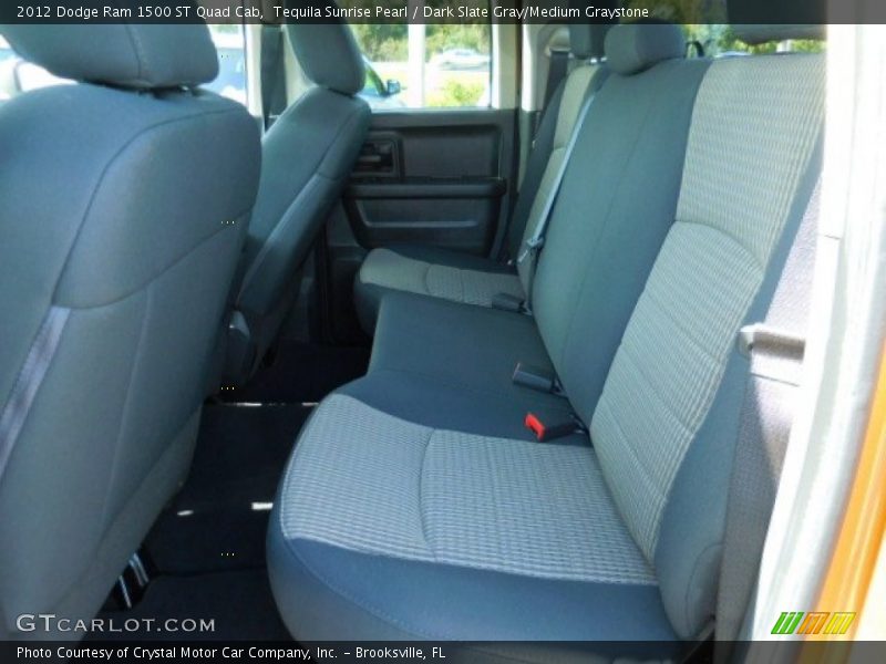 Tequila Sunrise Pearl / Dark Slate Gray/Medium Graystone 2012 Dodge Ram 1500 ST Quad Cab