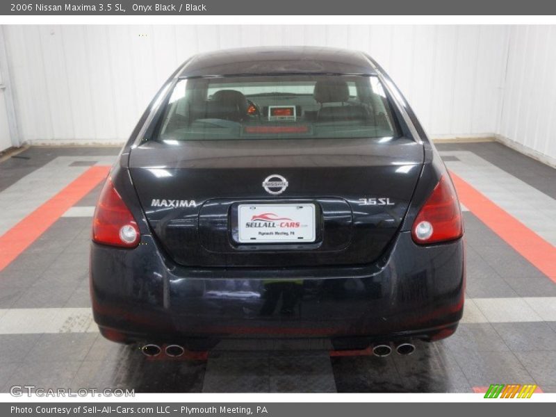 Onyx Black / Black 2006 Nissan Maxima 3.5 SL
