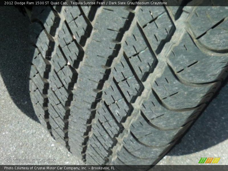 Tequila Sunrise Pearl / Dark Slate Gray/Medium Graystone 2012 Dodge Ram 1500 ST Quad Cab