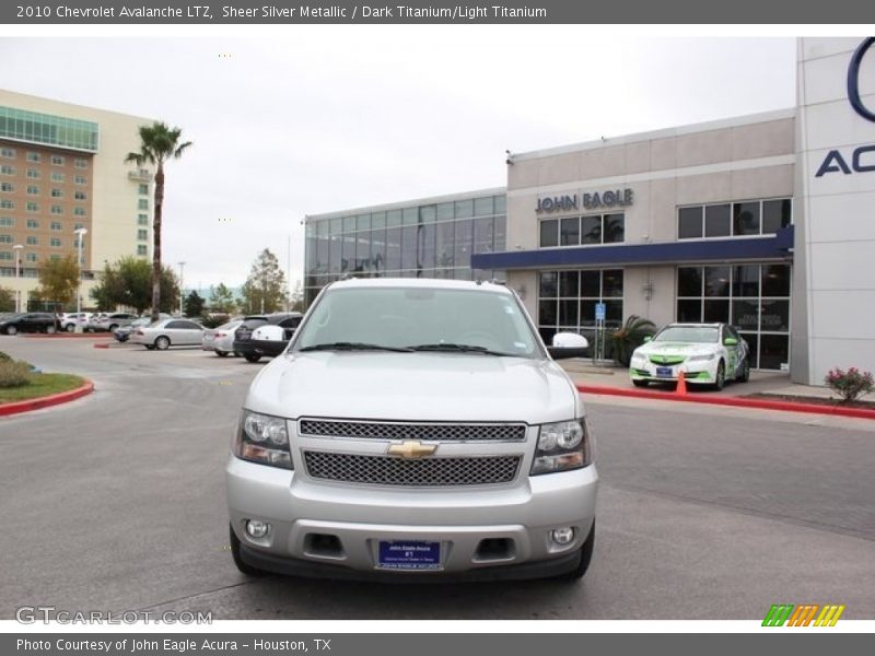 Sheer Silver Metallic / Dark Titanium/Light Titanium 2010 Chevrolet Avalanche LTZ