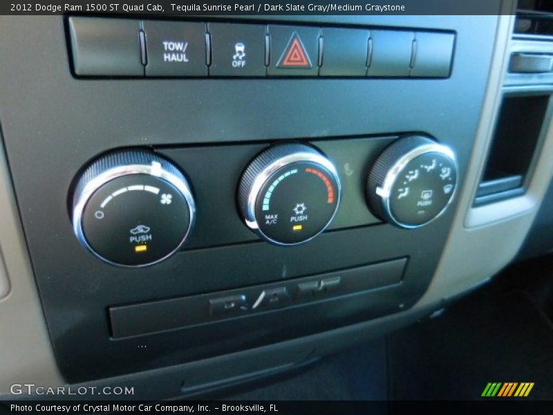 Tequila Sunrise Pearl / Dark Slate Gray/Medium Graystone 2012 Dodge Ram 1500 ST Quad Cab