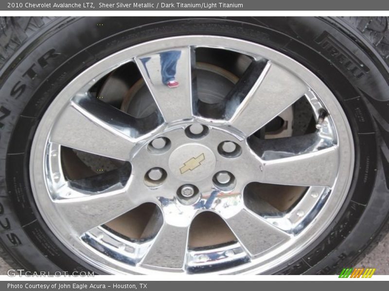 Sheer Silver Metallic / Dark Titanium/Light Titanium 2010 Chevrolet Avalanche LTZ