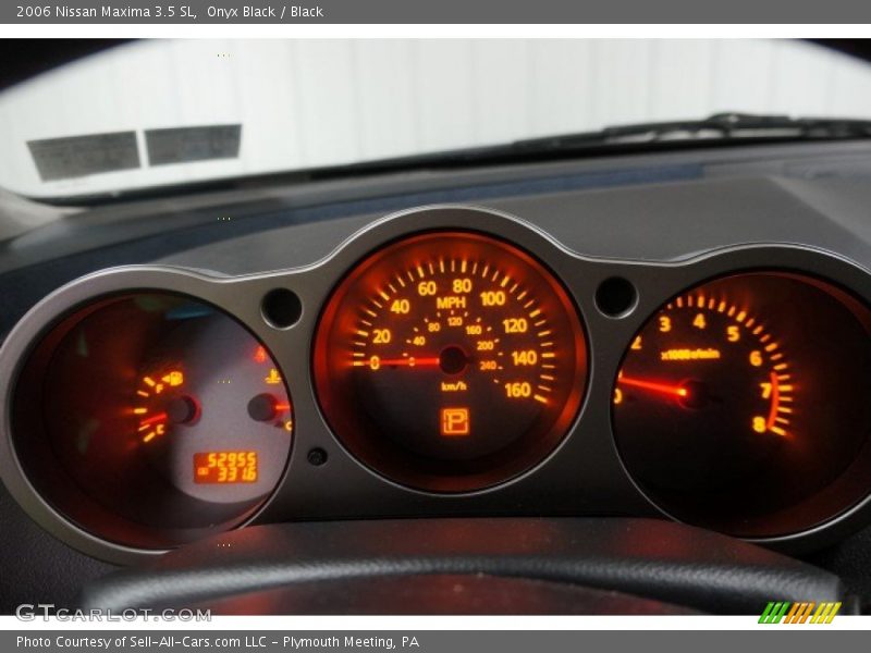 Onyx Black / Black 2006 Nissan Maxima 3.5 SL