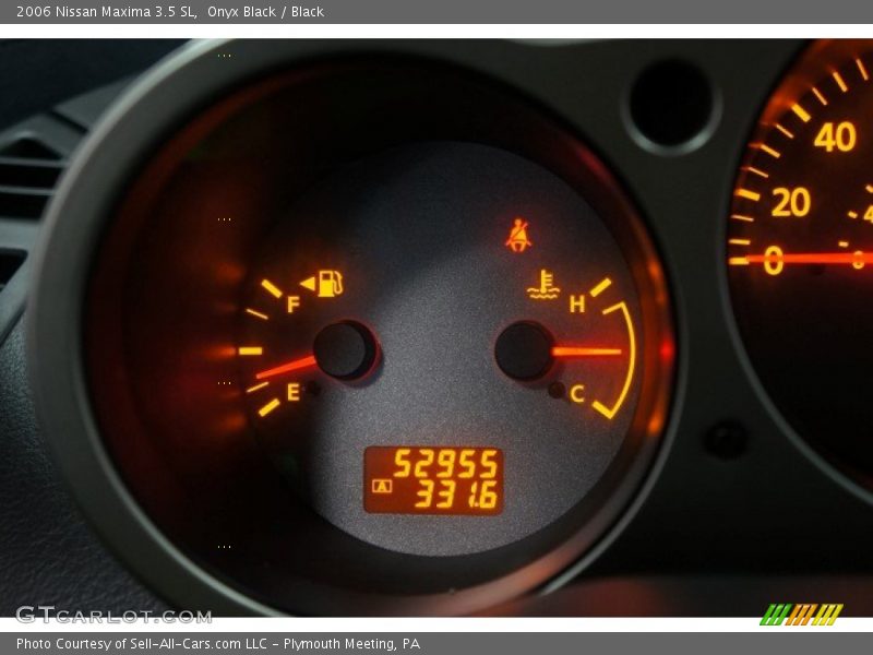 Onyx Black / Black 2006 Nissan Maxima 3.5 SL