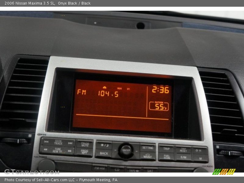 Onyx Black / Black 2006 Nissan Maxima 3.5 SL