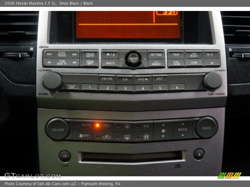 Onyx Black / Black 2006 Nissan Maxima 3.5 SL