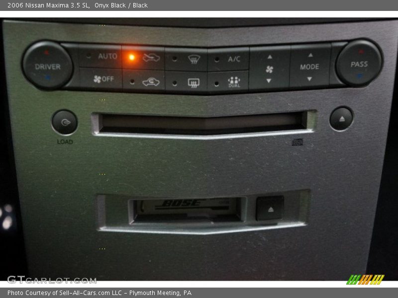 Onyx Black / Black 2006 Nissan Maxima 3.5 SL