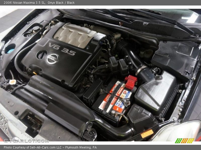 Onyx Black / Black 2006 Nissan Maxima 3.5 SL
