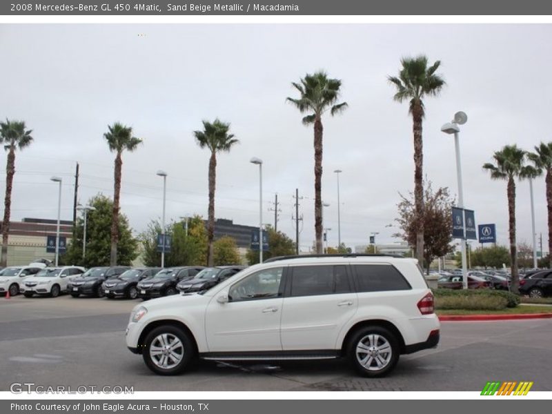 Sand Beige Metallic / Macadamia 2008 Mercedes-Benz GL 450 4Matic