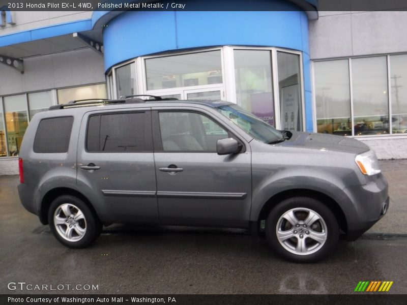 Polished Metal Metallic / Gray 2013 Honda Pilot EX-L 4WD