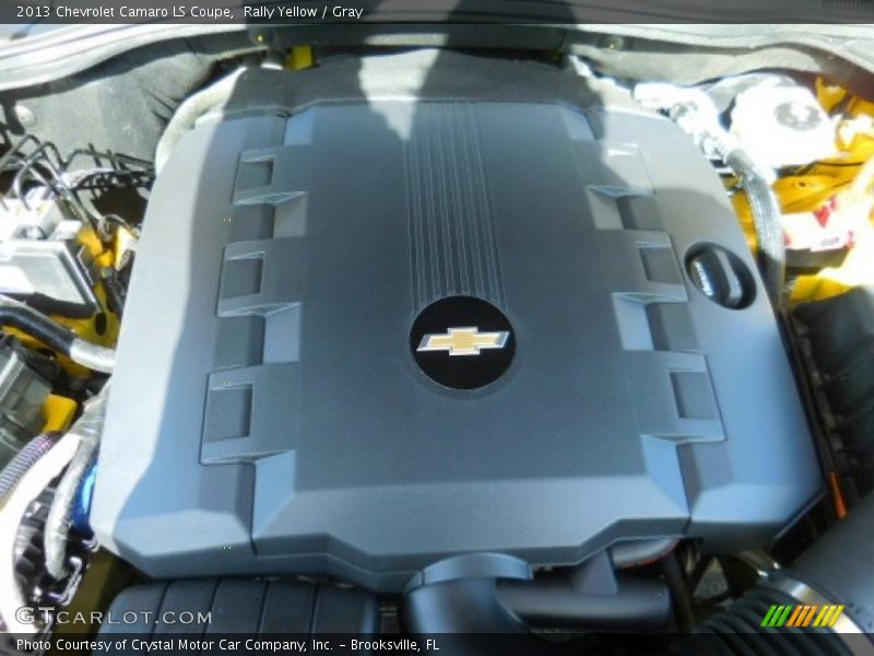 Rally Yellow / Gray 2013 Chevrolet Camaro LS Coupe