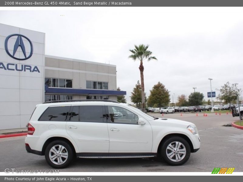 Sand Beige Metallic / Macadamia 2008 Mercedes-Benz GL 450 4Matic