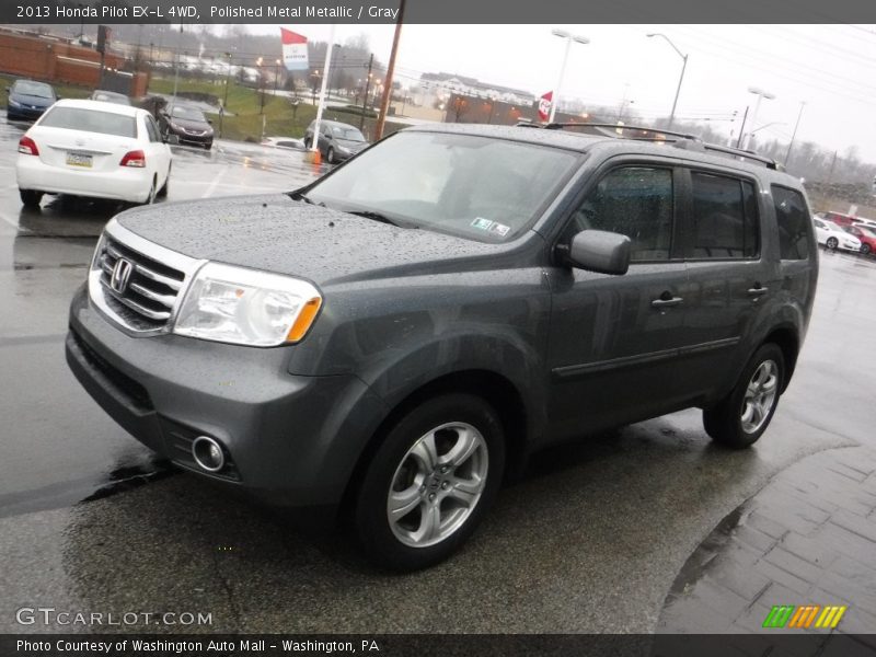 Polished Metal Metallic / Gray 2013 Honda Pilot EX-L 4WD