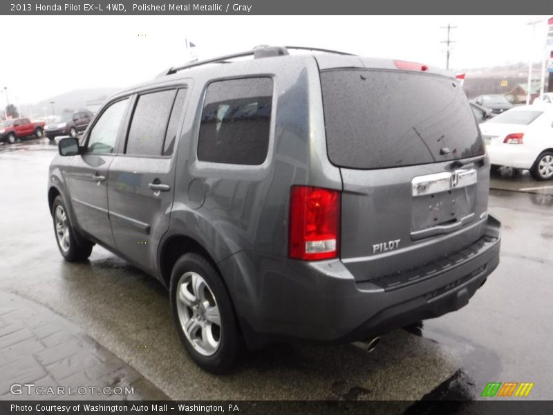 Polished Metal Metallic / Gray 2013 Honda Pilot EX-L 4WD