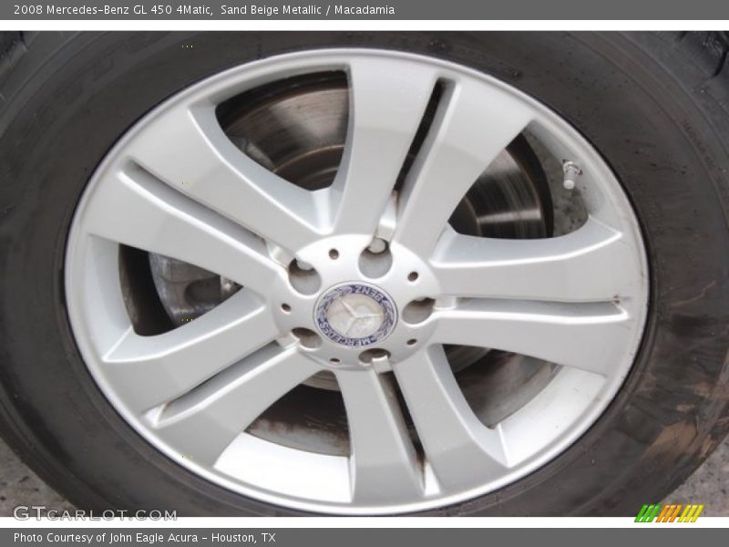 Sand Beige Metallic / Macadamia 2008 Mercedes-Benz GL 450 4Matic