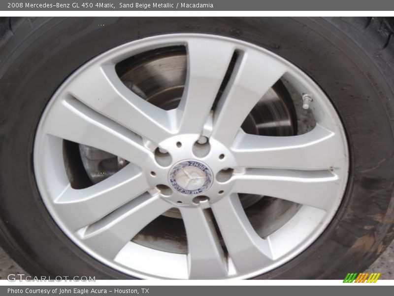 Sand Beige Metallic / Macadamia 2008 Mercedes-Benz GL 450 4Matic