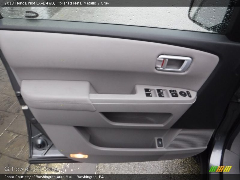 Polished Metal Metallic / Gray 2013 Honda Pilot EX-L 4WD