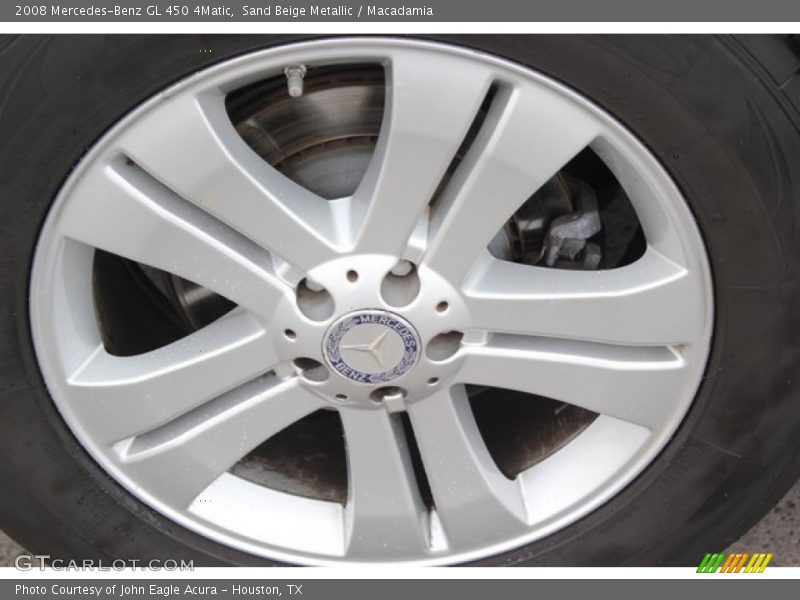Sand Beige Metallic / Macadamia 2008 Mercedes-Benz GL 450 4Matic