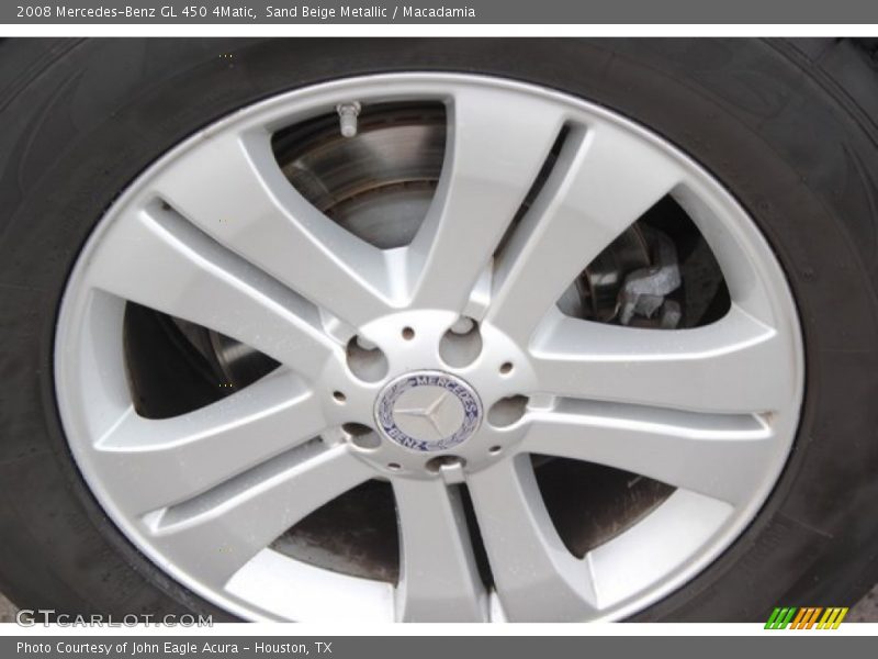 Sand Beige Metallic / Macadamia 2008 Mercedes-Benz GL 450 4Matic
