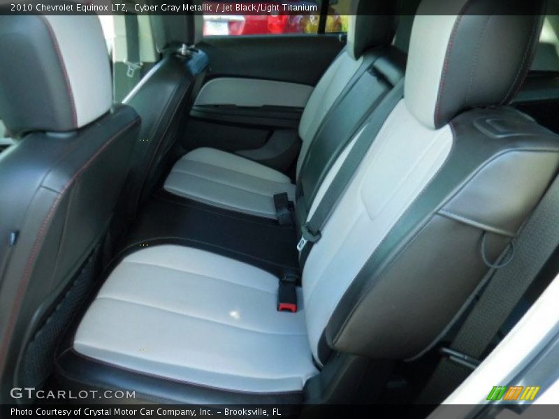 Cyber Gray Metallic / Jet Black/Light Titanium 2010 Chevrolet Equinox LTZ