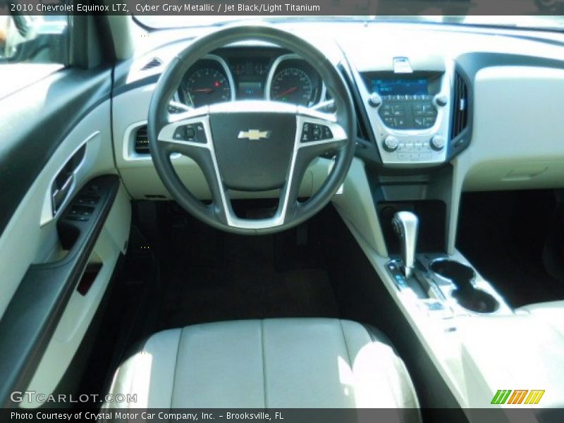 Cyber Gray Metallic / Jet Black/Light Titanium 2010 Chevrolet Equinox LTZ