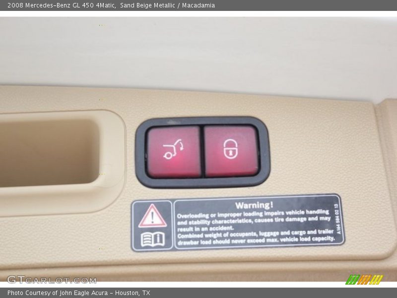 Sand Beige Metallic / Macadamia 2008 Mercedes-Benz GL 450 4Matic