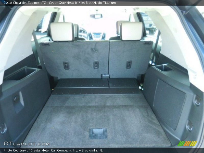 Cyber Gray Metallic / Jet Black/Light Titanium 2010 Chevrolet Equinox LTZ