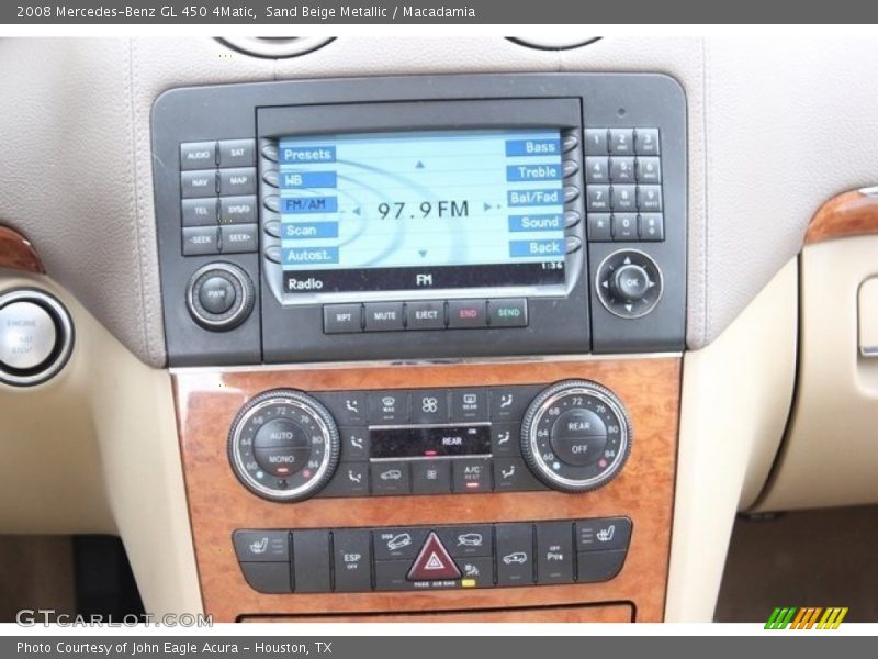 Sand Beige Metallic / Macadamia 2008 Mercedes-Benz GL 450 4Matic