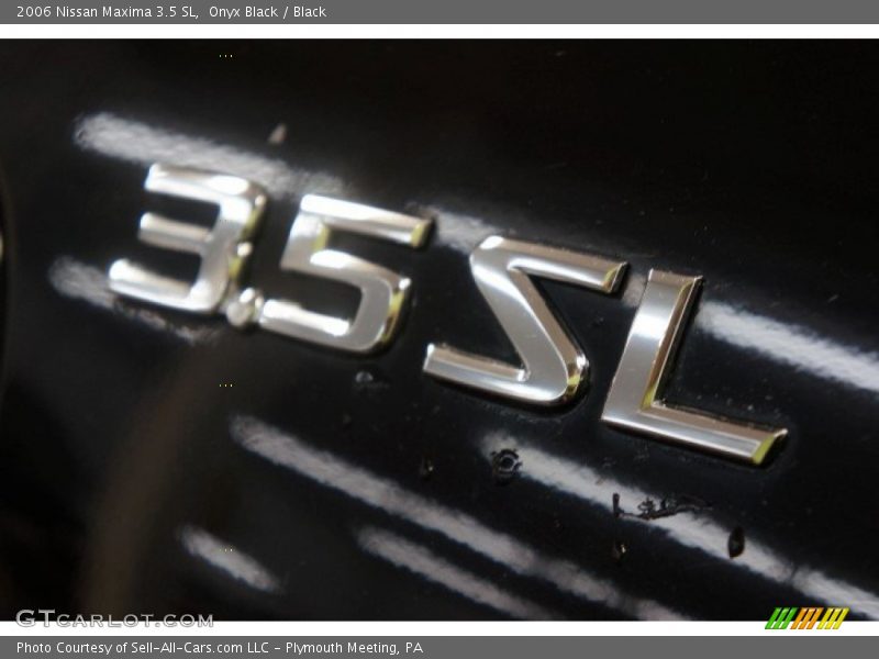 Onyx Black / Black 2006 Nissan Maxima 3.5 SL