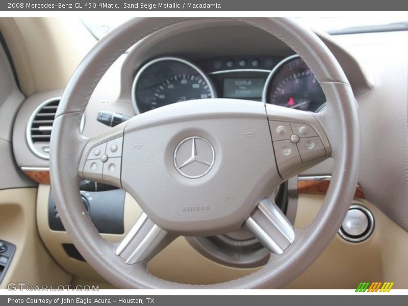 Sand Beige Metallic / Macadamia 2008 Mercedes-Benz GL 450 4Matic